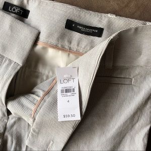 🎊 NWT LOFT Marissa Cropped pants.